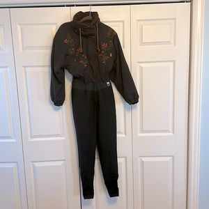 Vintage, one piece Bogner ski suit, size 6.